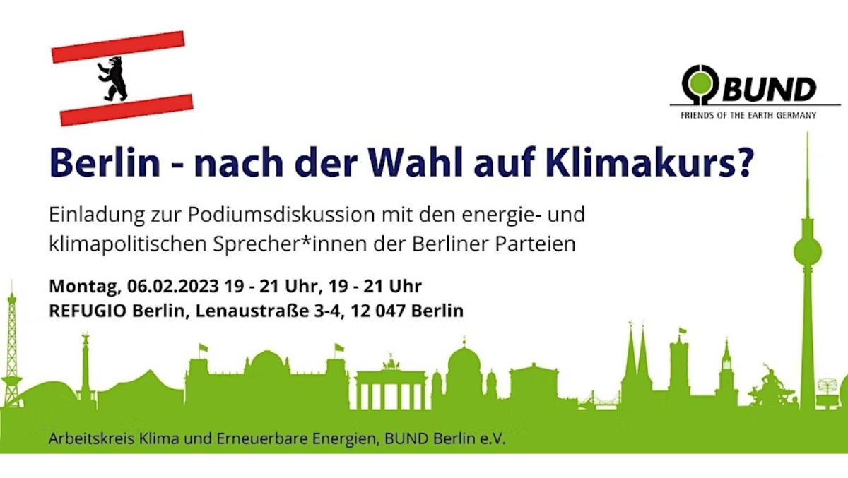 Berlin – nach der Wahl auf Klimakurs?