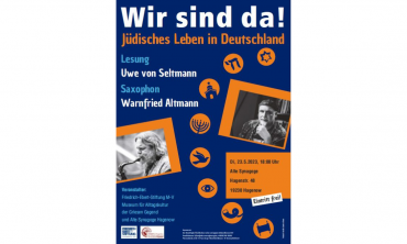 Wir sind da! – Jüdisches Leben in Deutschland
