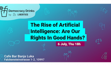 Democracy Drinks Berlin: The Rise of Artificial Intelligence