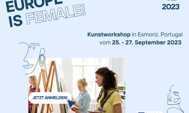 Europe is Female! Kunstworkshop in Esmoriz, Portugal