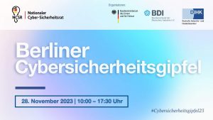 Berliner Cybersicherheitsgipfel 2023