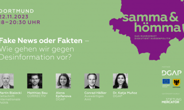 Samma & Hömma: Fake News oder Fakten – Wie gehen wir gegen Desinformation vor?