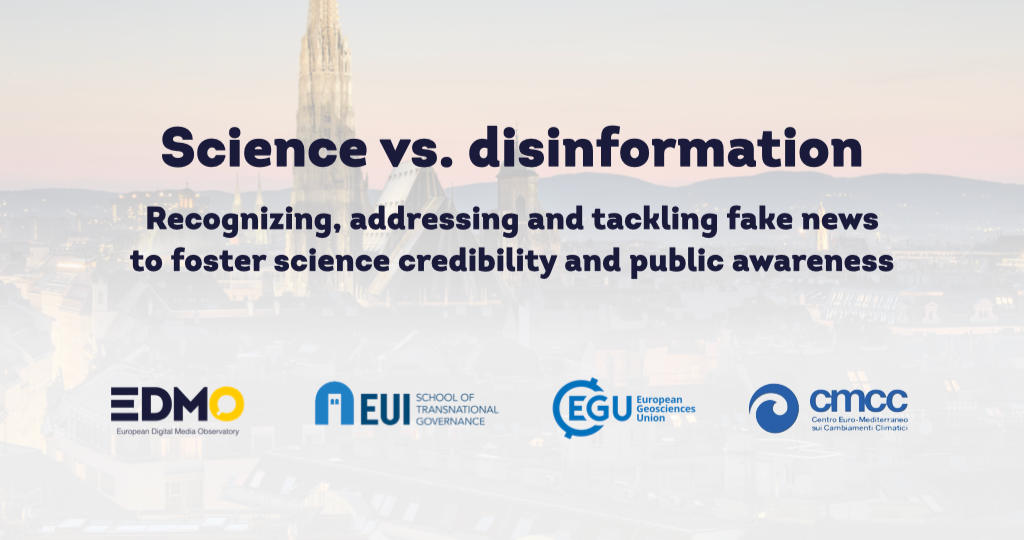 Science vs. disinformation: EDMO at EGU General Assembly