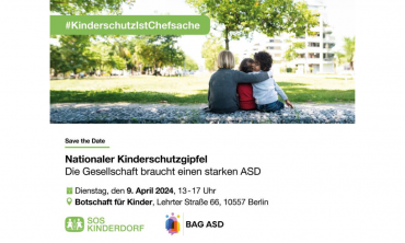 Nationaler Kinderschutzgipfel: Die Gesellschaft braucht einen starken ASD