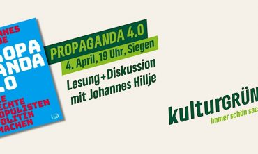 Propaganda 4.0 – Lesung & Gespräch mit Johannes Hillje