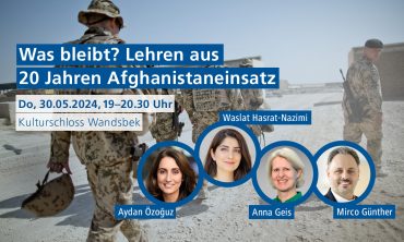 Was bleibt? Lehren aus 20 Jahren Afghanistaneinsatz