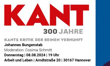 Kant 300 Jahre. Kants Kritik der reinen Vernunft
