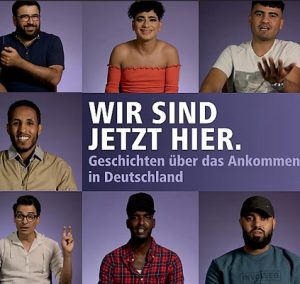 Wir sind jetzt hier – Geschichten über das Ankommen in Deutschland
