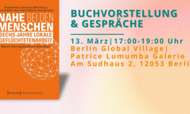 Buchvorstellung und Gespräche am 13. März: Sechs Jahre Erfahrungen und Erkenntnisse aus lokaler Geflüchtetenarbeit