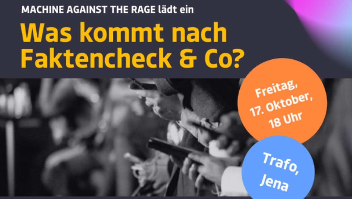 Was kommt nach Faktencheck & Co?