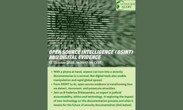OSINT and Digital Evidence