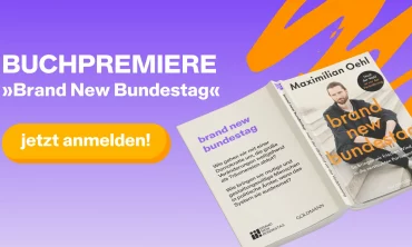 Buchlaunch „Brand New Bundestag“