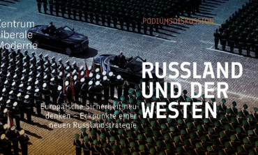 Podiums­dis­kussion: „Russland und der Westen“