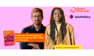 Politik als Gründungsidee | Buchvorstellung „Die Politik von Morgen“