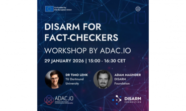 DISARM FOR FACT-CHECKERS Workshop by ADAC.io