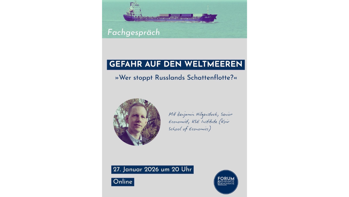 Gefahr auf den Weltmeeren – Wer stoppt Russlands Schattenflotte?