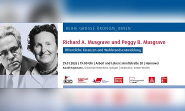 Öffentliche Finanzen und Wohlstandsentwicklung. Richard A.Musgrave und Peggy B.Musgrave