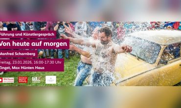 Führung und Künstlergespräch – Von heute auf morgen // Bilder über den Wandel in MV von der Wiedervereinigung bis heute