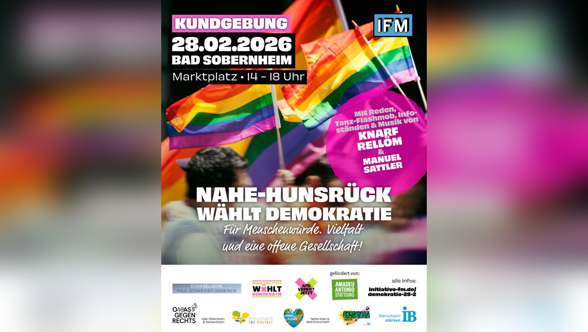Nahe-Hunsrück wählt Demokratie