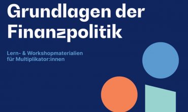 Bildungsmaterial „Generationengerechte Finanzpolitik“: Vorstellung der Lern- und Workshopmaterialien