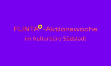 Pimp-dein-T-Shirt-Workshop „Laut werden, Haltung zeigen“ – Aktionswoche für FLINTA*