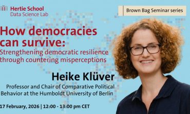 Data Science Brown Bag: How democracies can survive: Strengthening democratic resilience through countering misperceptions