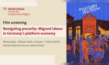 Film screening and discussion: Migrant labour in Germany’s platform economy