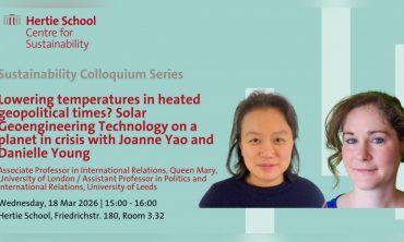 Lowering temperatures in heated geopolitical times? Solar Geoengineering Technology on a planet in crisis