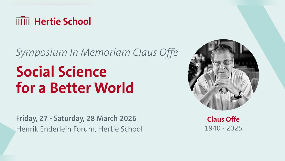 Symposium in memoriam Claus Offe (1940–2025): Social science for a better world