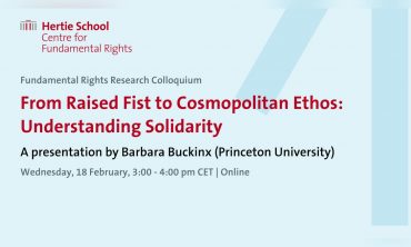 From Raised Fist to Cosmopolitan Ethos: Understanding Solidarity