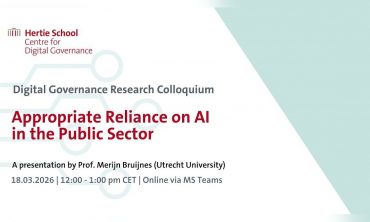 Appropriate Reliance on AI in the Public Sector