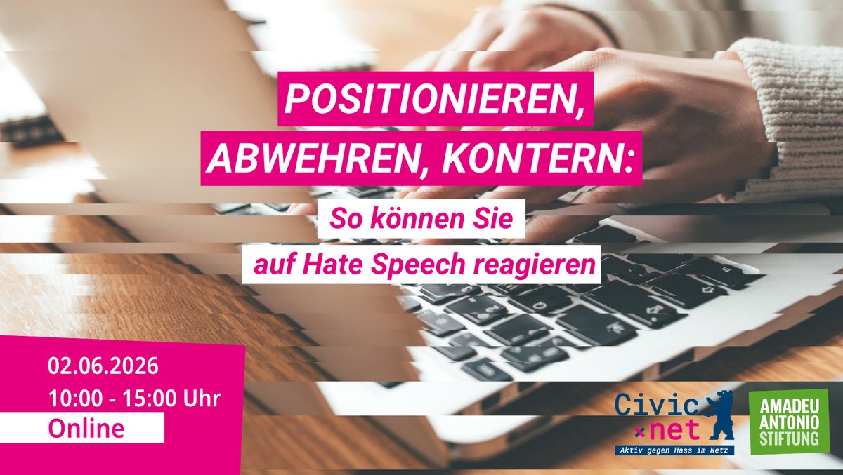 Positionieren, abwehren, kontern: So können Sie auf Hate Speech reagieren