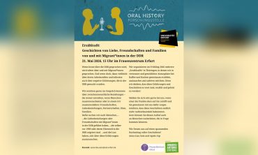 Erzählcafé: Geschichten von Liebe, Freundschaften und Familien von und mit Migrant*innen in der DDR