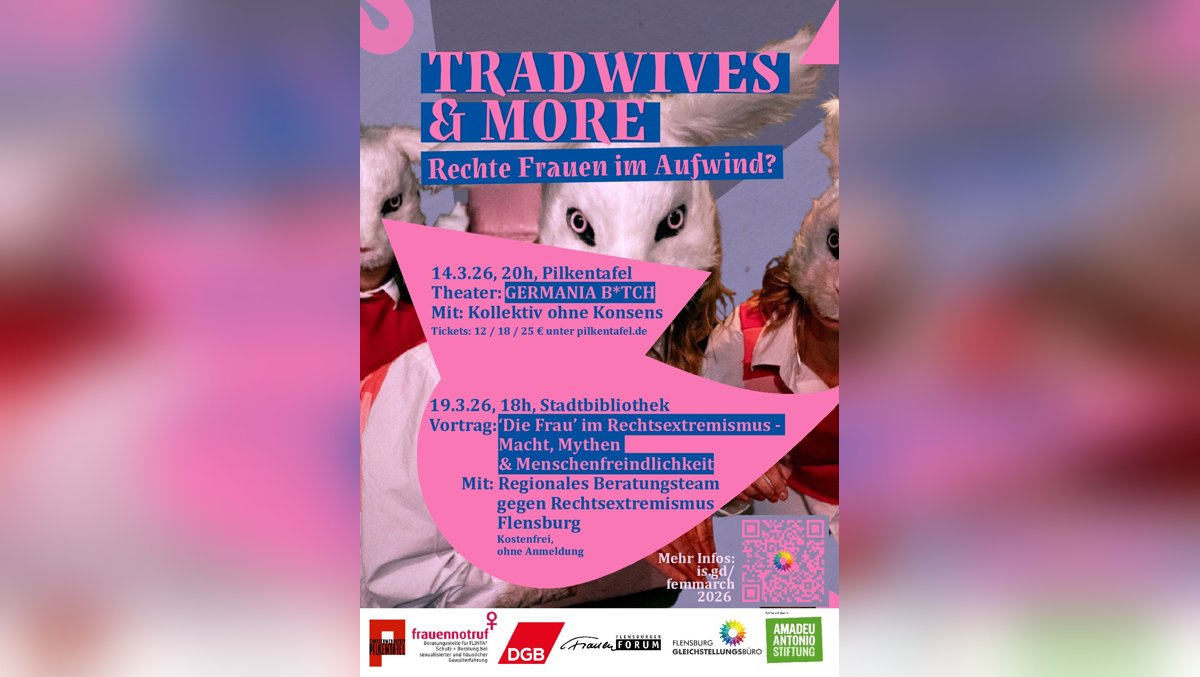 „Die Frau“ im Rechtsextremismus – Macht, Mythen & Menschenfeindlichkeit / Flensburg