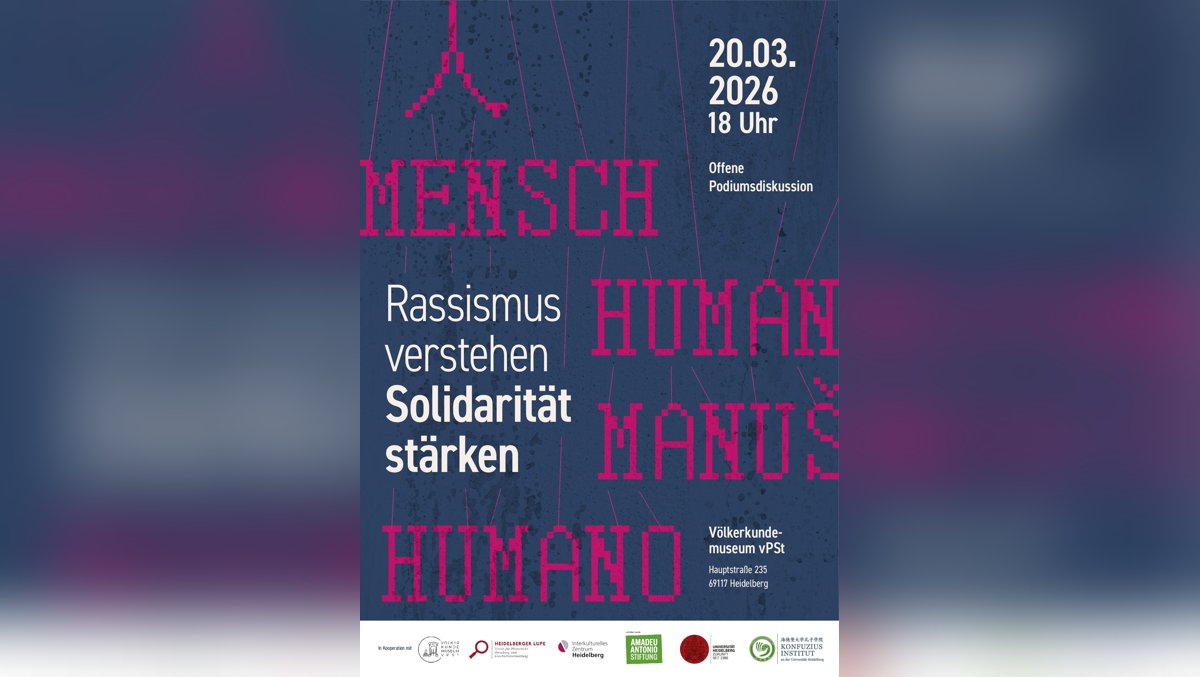 Podiumsdiskussion: Rassismus verstehen – Solidarität stärken