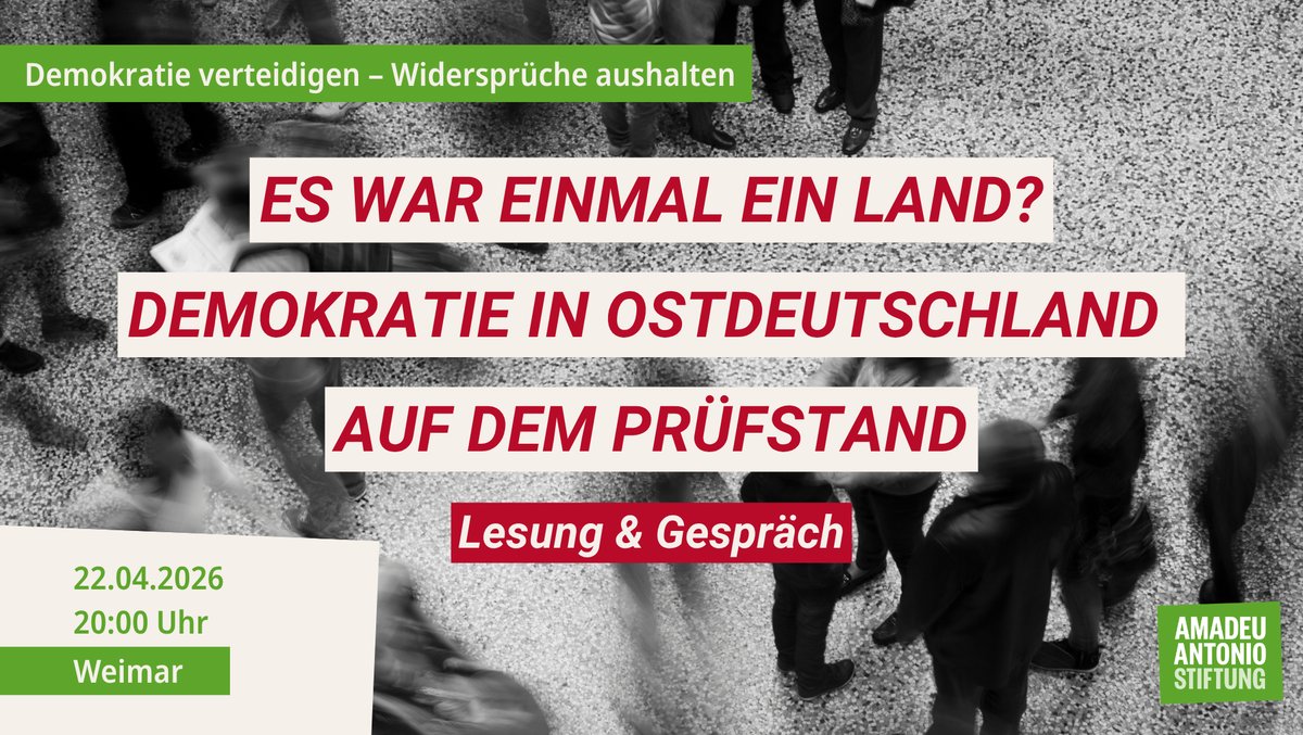 Es war einmal ein Land? Demokratie in Ostdeutschland auf dem Prüfstand