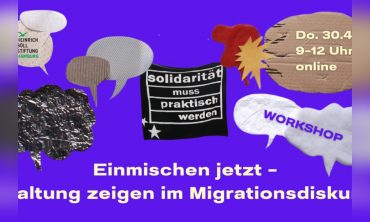 Einmischen jetzt Haltung zeigen im Migrationsdiskurs
