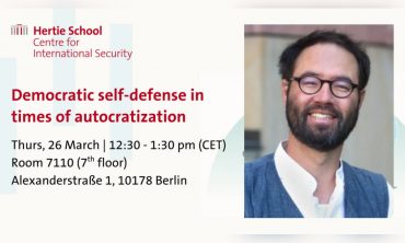 Democratic self-defense in times of autocratisation