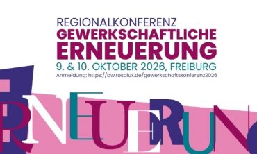 Regionalkonferenz gewerkschaftliche Erneuerung 2026
