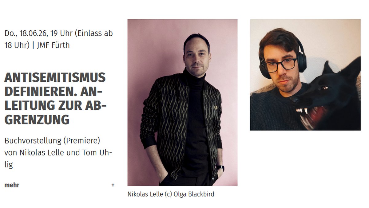 Antisemitismus definieren. Anleitung zur Abgrenzung. Buchvorstellung