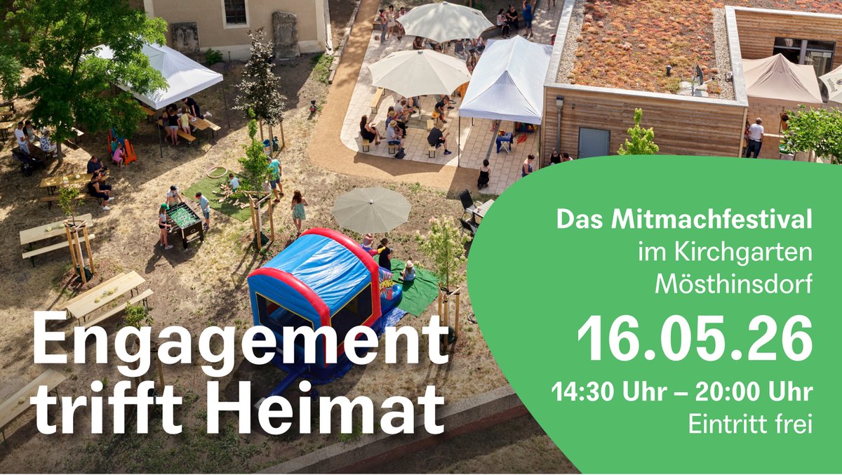 Mitmachfestival: Engagement trifft Heimat