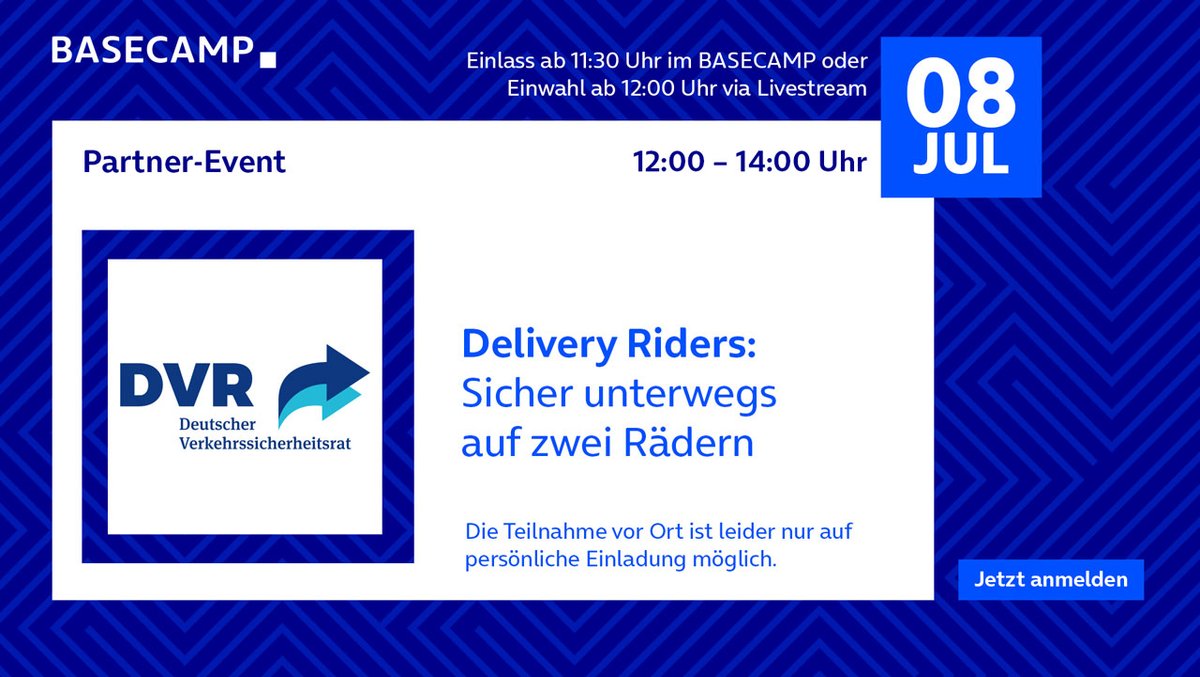 Ergebnispräsentation des Projekts Delivery Riders: Sicher unterwegs auf zwei Rädern