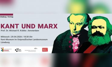 Kant 300 Jahre. Kant und Marx