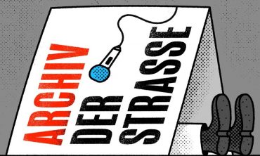 Archiv der Straße Podcastinstallation