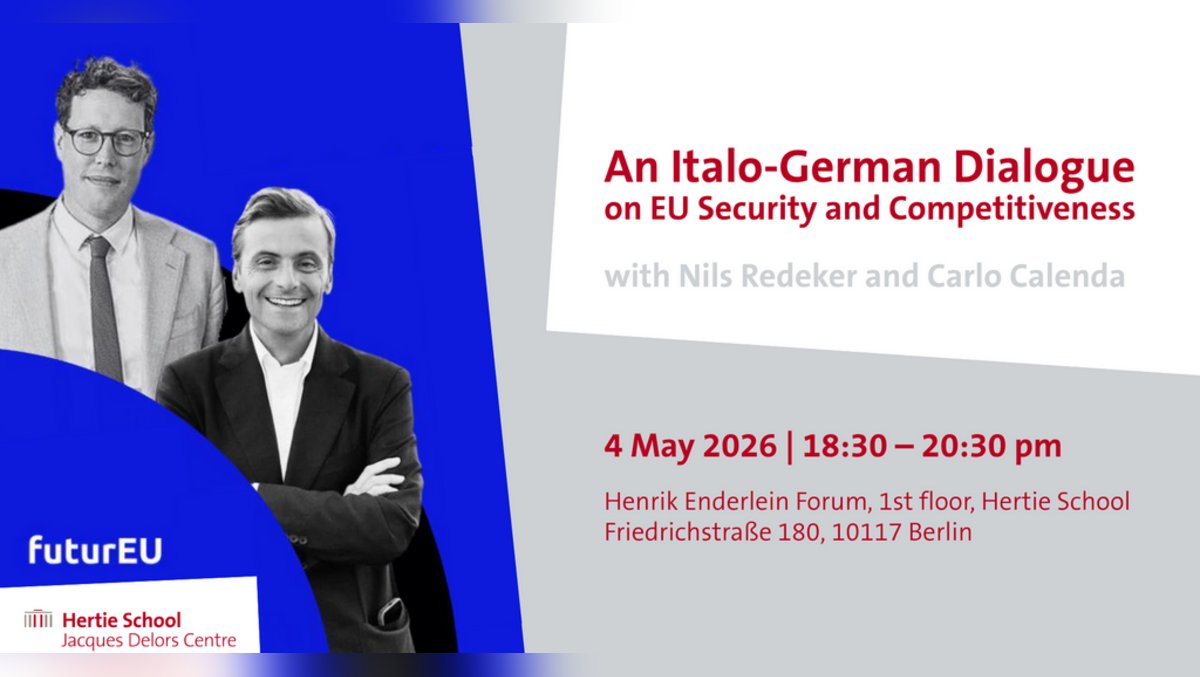 An Italo-German Dialogue on EU Security and Competitiveness