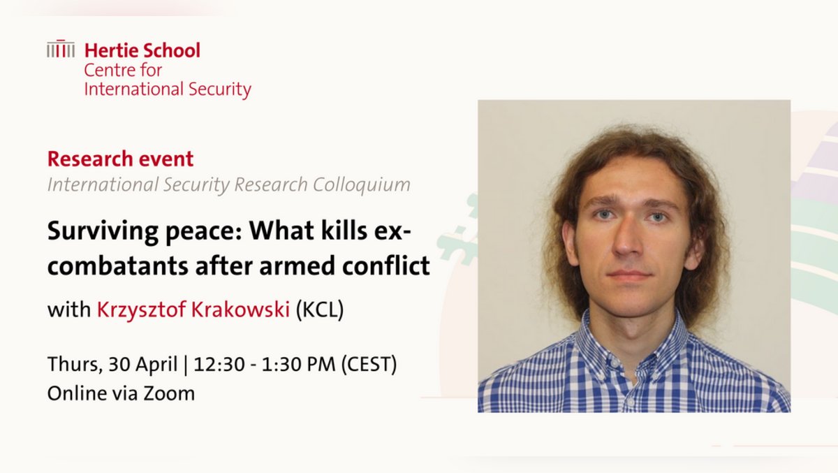 Surviving peace: What kills ex-combatants after armed conflict