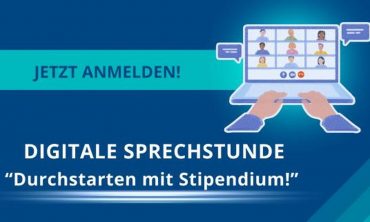 Digitale Sprechstunde: Alles über unsere Stipendien erfahren!