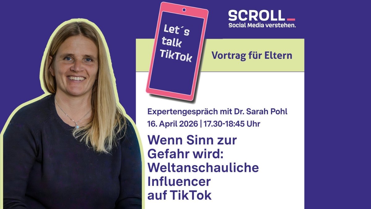 Für Eltern: Wenn Sinn zur Gefahr wird – Weltanschauliche Influencer auf TikTok