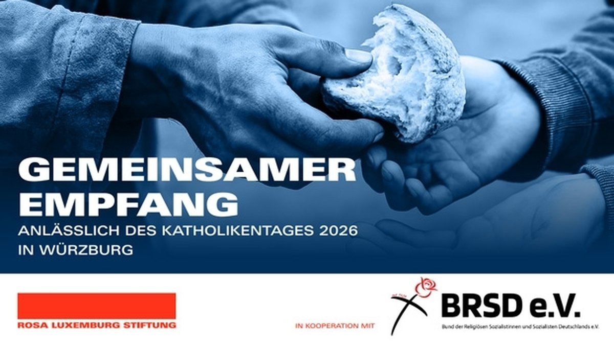 Die Rosa-Luxemburg-Stiftung auf dem Katholikentag 2026