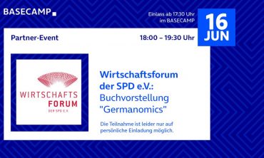Wirtschaftsforum der SPD e.V.: Buchvorstellung „Germanomics“